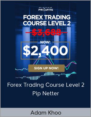 Adam Khoo – Forex Trading Course Level 2 – Pip Netter