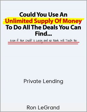 Ron Legrand – Private Lending