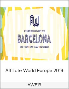 AWE19 - Affiliate World Europe 2019