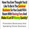 Dan Kennedy & Ron Legrand - Promoters Bootcamp And Speaking Driven Business