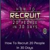 Eric Worre - How To Recruit 20 People In 30 Days