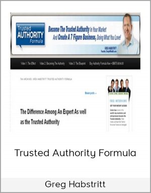 Greg Habstritt - Trusted Authority Formula