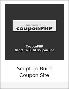 Script To Build Coupon Site