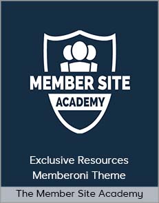 The Member Site Academy - Exclusive Resources + Memberoni Theme