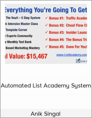 Anik Singal - Automated List Academy System