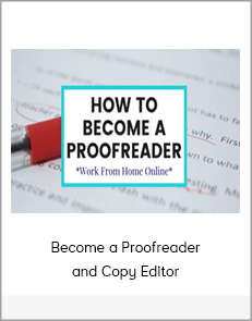 Become a Proofreader and Copy Editor