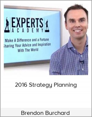 Brendon Burchard - 2016 Strategy Planning