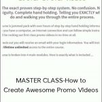 Bryan Harris - MASTER CLASS-How To Create Awesome Promo VIdeos