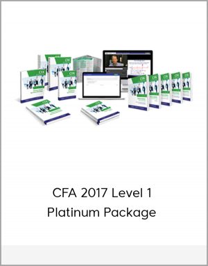 CFA 2017 Level 1 Platinum Package