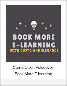 Carrie Olsen Voiceover - Book More E-learning