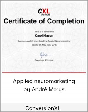 Conversionxl Applied Neuromarketing By Andr Morys