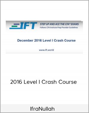 IfraNullah - 2016 Level I Crash Course