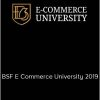 Justin Woll - BSF E Commerce University 2019