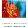 Lon McDonald BJ.S. Epperson-Emotional Choice: Enrich the Person You Are