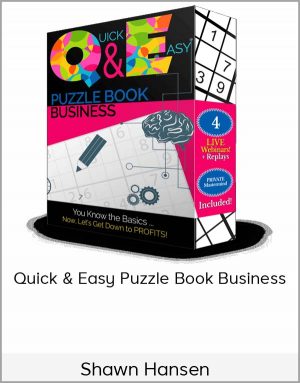 Shawn Hansen - Quick & Easy Puzzle Book Business