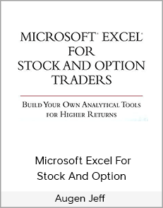 Augen Jeff - Microsoft Excel For Stock And Option