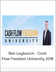 Ben Leybovich - Cash Flow Freedom University 2016