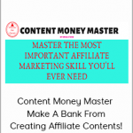 Content Money Master - Make A Bank From Creating Affiliate Contents!