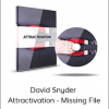 David Snyder - Attractivation - Missing File