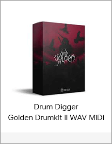 Drum Digger Golden Drumkit II WAV MiDi