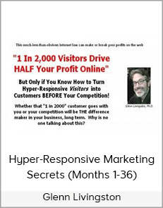 Glenn Livingston - Hyper-Responsive Marketing Secrets (Months 1-36)