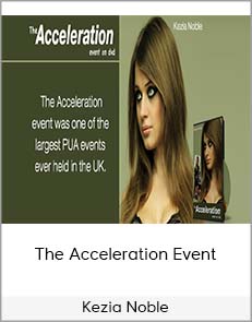 Kezia Noble - The Acceleration Event