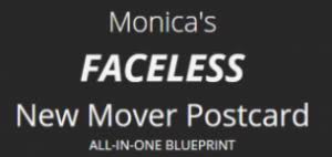 M0nica - FACELESS New Mover Postcard