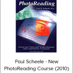 Paul Scheele - New PhotoReading Course (2010)