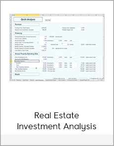 Real Estate Investment Analysis