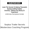 Surplus Trader Secrets Masterclass Coaching Program