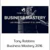 Tony Robbins – Business Mastery 2016