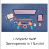 Complete Web Development in 1 Bundle!