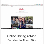 Online Dating Advice For Men In Their 20's