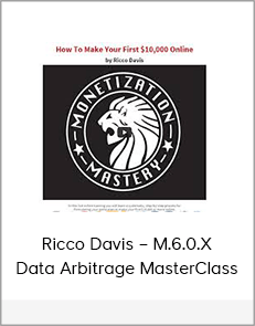 Ricco Davis – M.6.0.X Data Arbitrage MasterClass