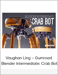 Vaughan Ling – Gumroad – Blender Intermediate: Crab Bot