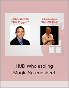 HUD Wholesaling Magic Spreadsheet