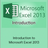 Introduction to Microsoft Excel 2013