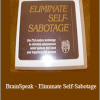 John David - BrainSpeak - Eliminate Self-Sabotage