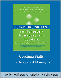 Judith Wilson & Michelle Gislason - Coaching Skills for Nonprofit Managers