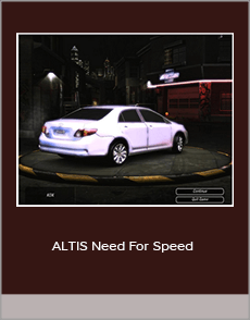 ALTIS Need For Speed