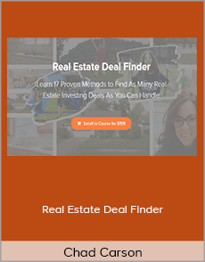 Chad Carson - Real Estate Deal Finder