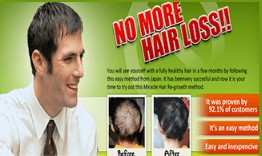 Japanese Miracle hair regrowth manual Do it Yourself 2 Min a Day