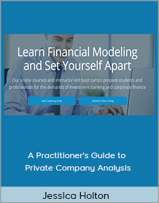 Jessica Holton - A Practitioner's Guide to Private Company Analysis