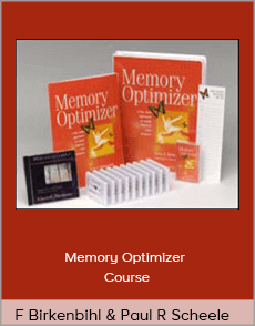 Vera F Birkenbihl and Paul R Scheele - Memory Optimizer Course