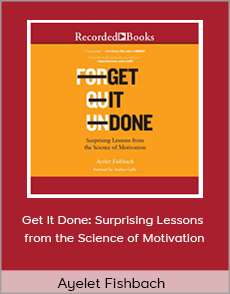 Ayelet Fishbach - Get It Done: Surprising Lessons from the Science of Motivation