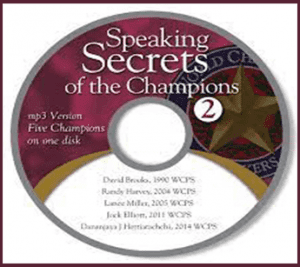 Speaking Secrets Of The Champions 5CD From 5 World Champions