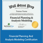 Financial Planning And Analysis Modeling Certification