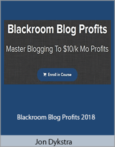 Jon Dykstra - Blackroom Blog Profits 2018