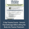 Manuela Mischke-Reeds - 2-Day Trauma Course - Somatic Psychotherapy Skills to Bring the Body into Trauma Treatment