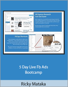 Ricky Mataka - 5 Day Live Fb Ads Bootcamp